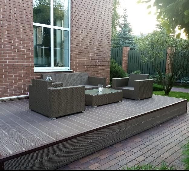 Террасная доска из ДПК Faynag Premium VELVET-ZEBRA Кварц купить в Владивостоке