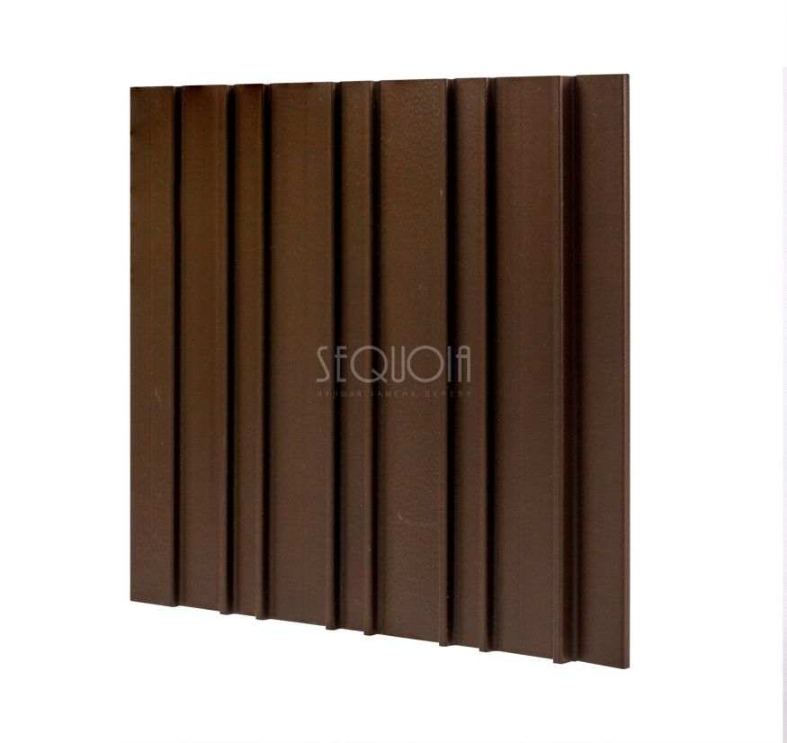 Доска фасадная SEQUOIA co-extrusion Коричневая купить в Владивостоке