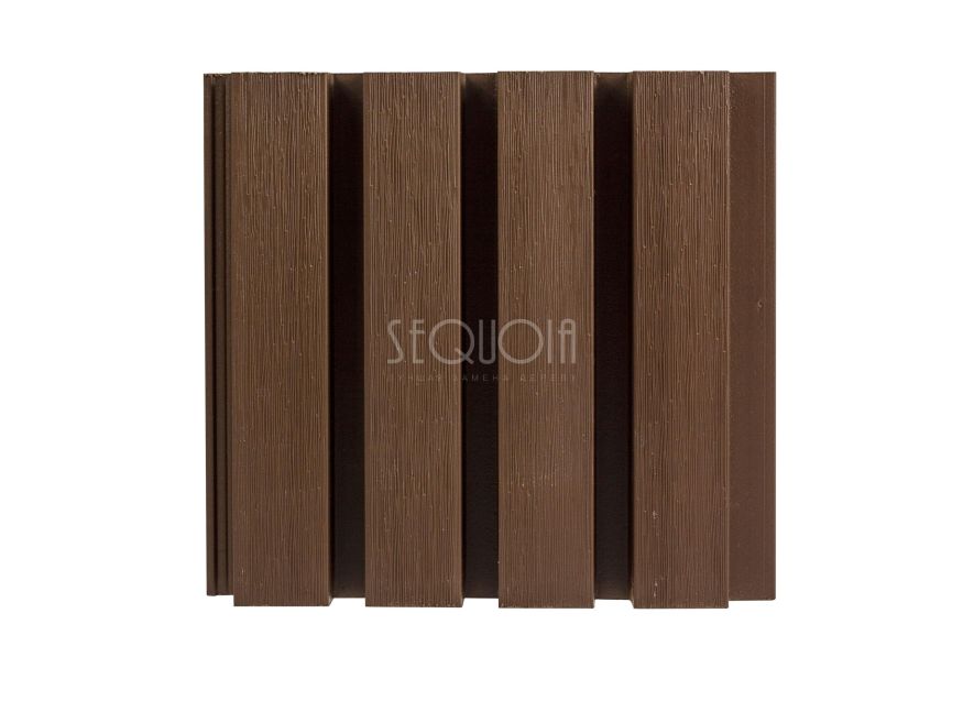 Доска фасадная SEQUOIA co-extrusion Коричневая купить в Владивостоке