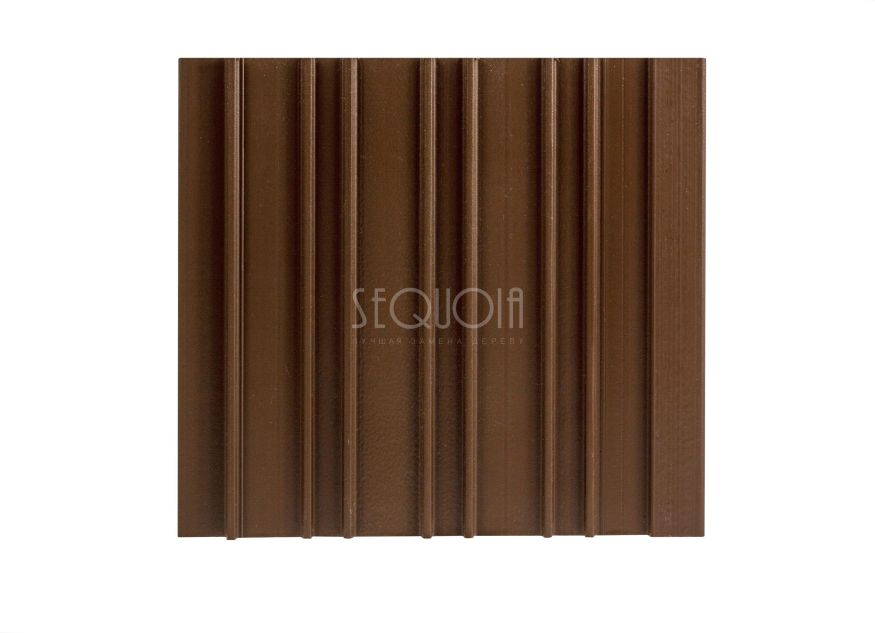 Доска фасадная SEQUOIA co-extrusion Коричневая купить в Владивостоке