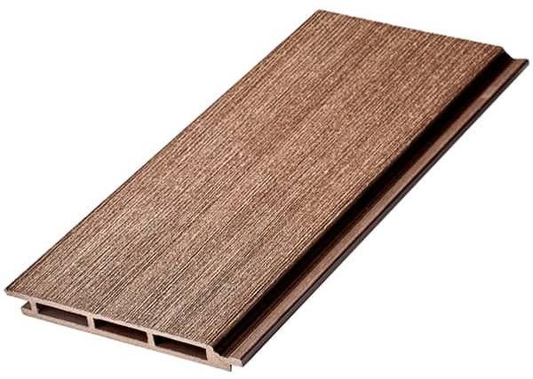 Сайдинг из ДПК Dortmax Vintage Коричневого цвета купить в Владивостоке