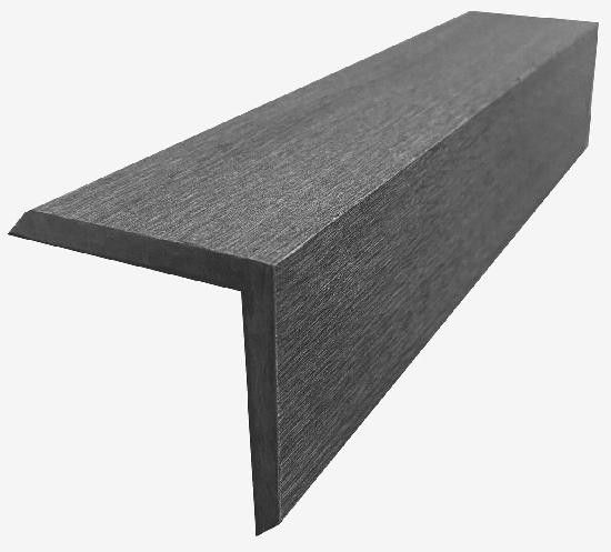 Уголок ДПК 50×50 Графит купить в Владивостоке