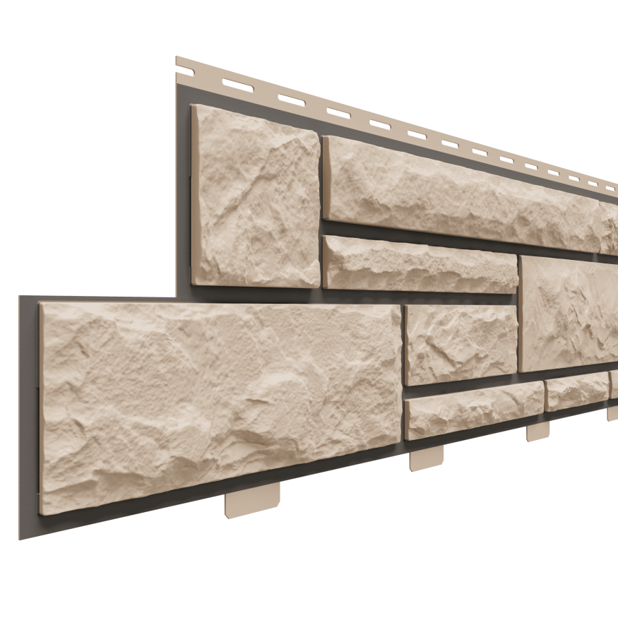 Фасадные панели Доломит, Брусчатка Доломит, Орех 3000 мм купить в Владивостоке