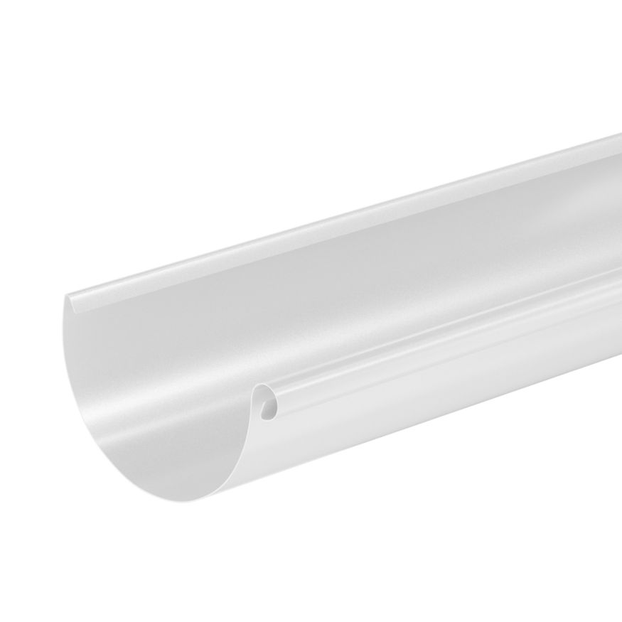 Желоб водосточный Aquasystem, RAL 9003 Белый 125/90 купить в Владивостоке