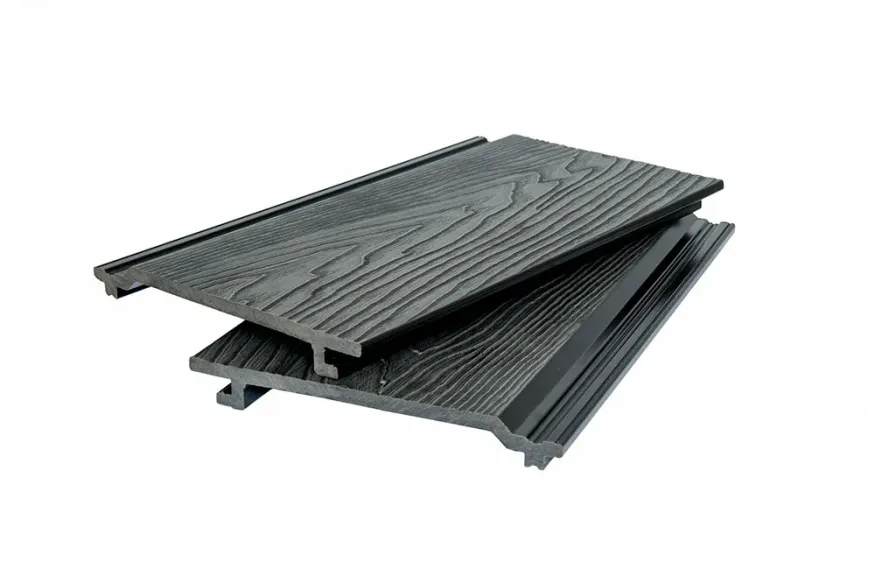 Фасадная доска из ДПК 3D WOOD Черный купить в Владивостоке