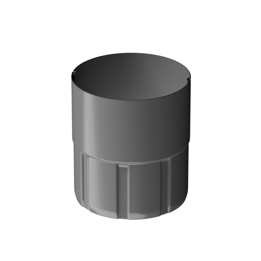 Соединительная муфта для водостока Docke Stal Premium, Графитовая купить в Владивостоке