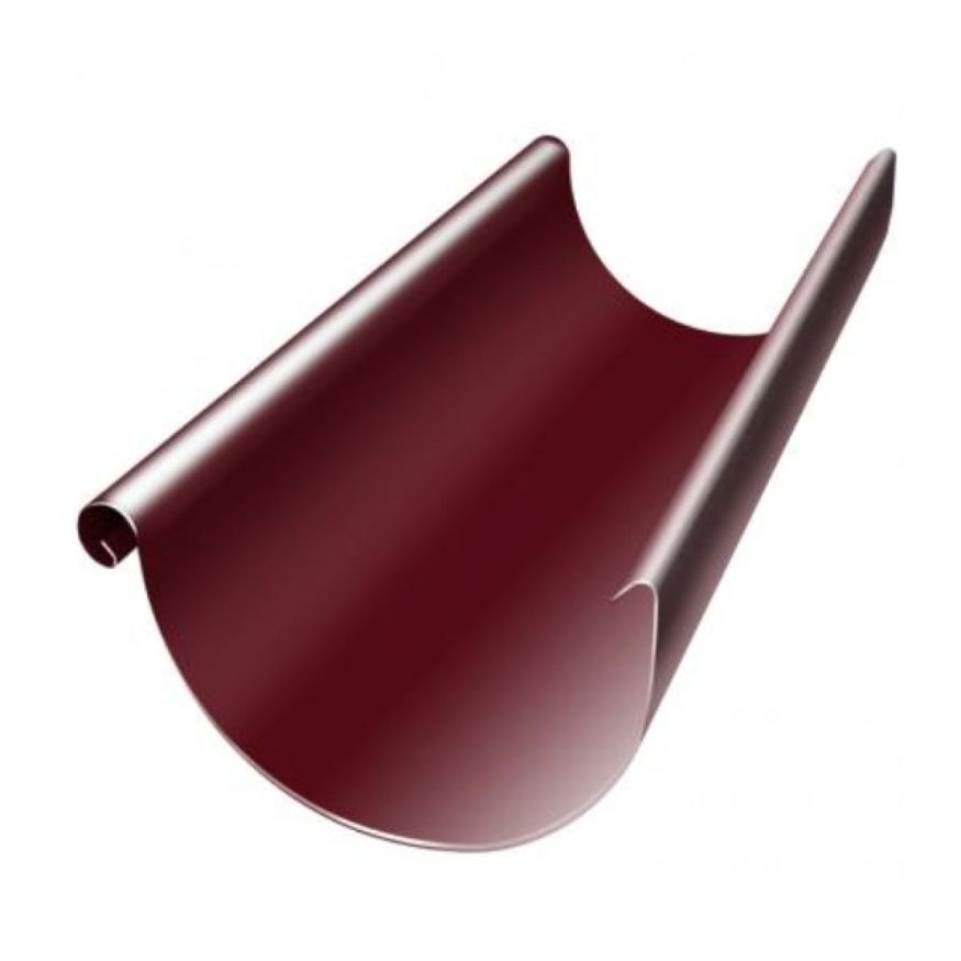 Водосточный желоб 3 метра, Grand Line, цвет Вишневый (RAL 3005) купить в Владивостоке