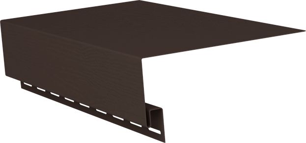 Планка для окон Grand Line Коричневая купить в Владивостоке