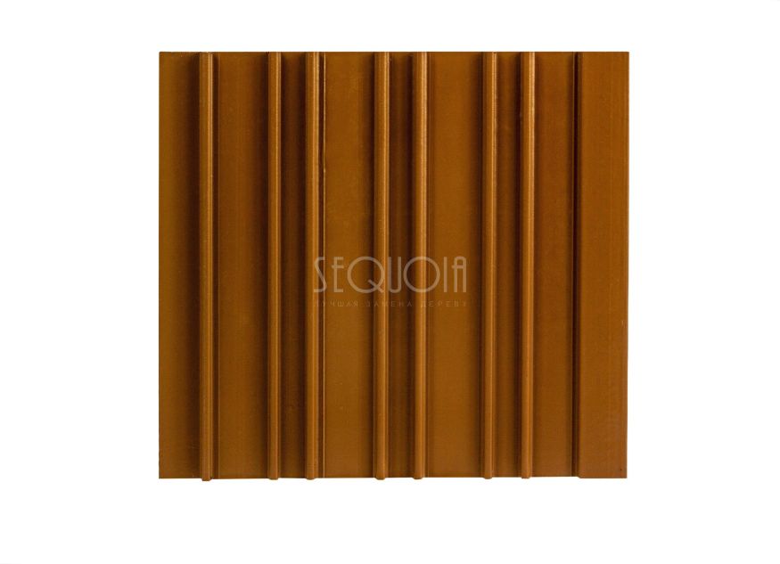 Доска фасадная SEQUOIA co-extrusion Светло-коричневая купить в Владивостоке
