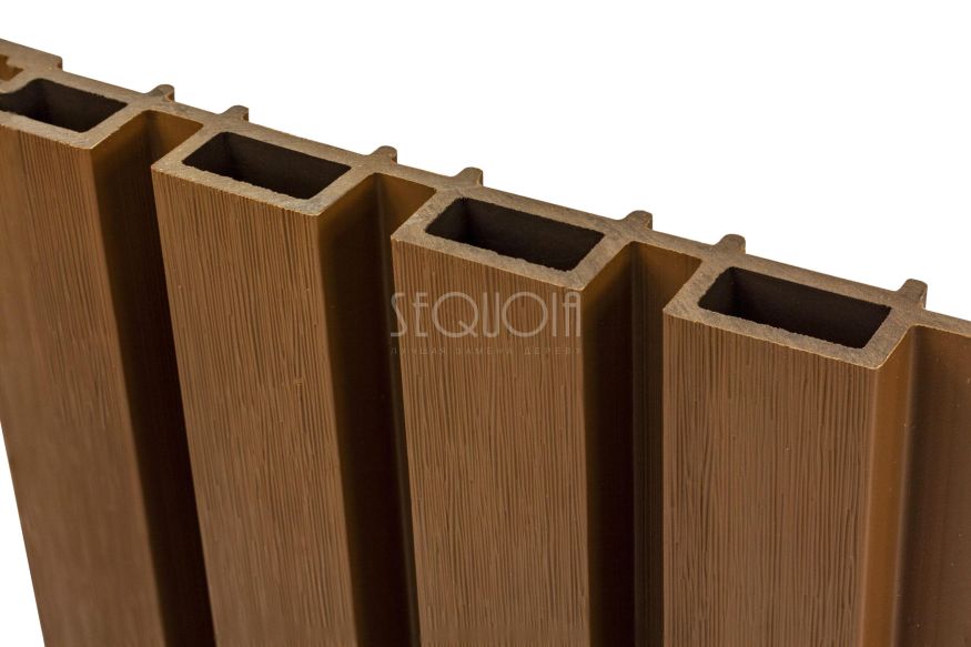 Доска фасадная SEQUOIA co-extrusion Светло-коричневая купить в Владивостоке