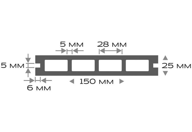 Террасная доска ДПК Outdoor 3D STORM/Вельвет дубовый купить в Владивостоке