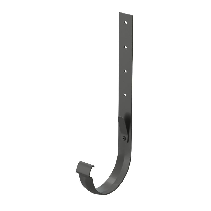 Металлический кронштейн для желоба Docke Lux, Графит купить в Владивостоке