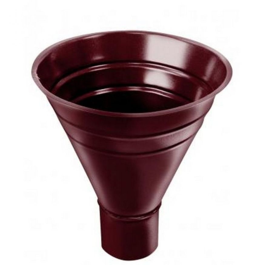 Водосборная воронка Grand Line, цвет Вишневый (RAL 3005) купить в Владивостоке