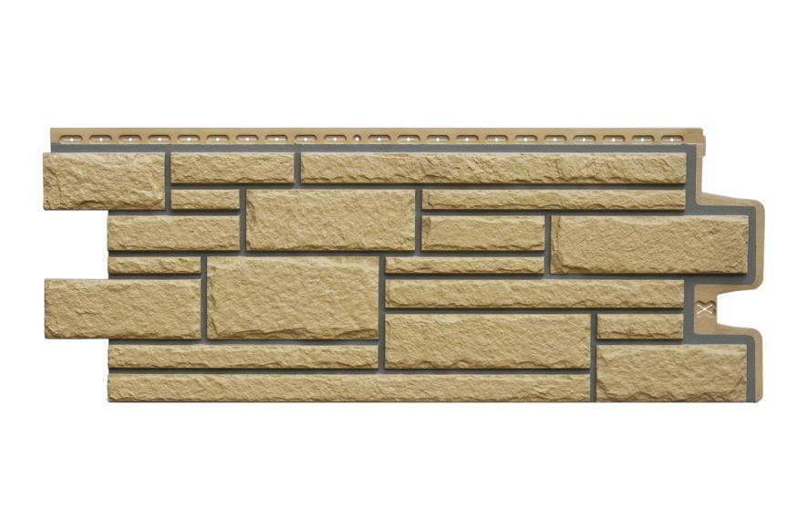 Фасадные панели Grand Line, Камелот Design, Песочный купить в Владивостоке