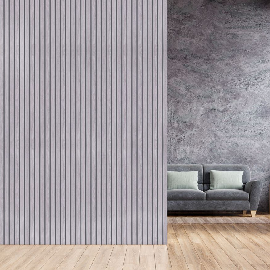 Стеновая панель 3D FineBer Беленый дуб купить в Владивостоке