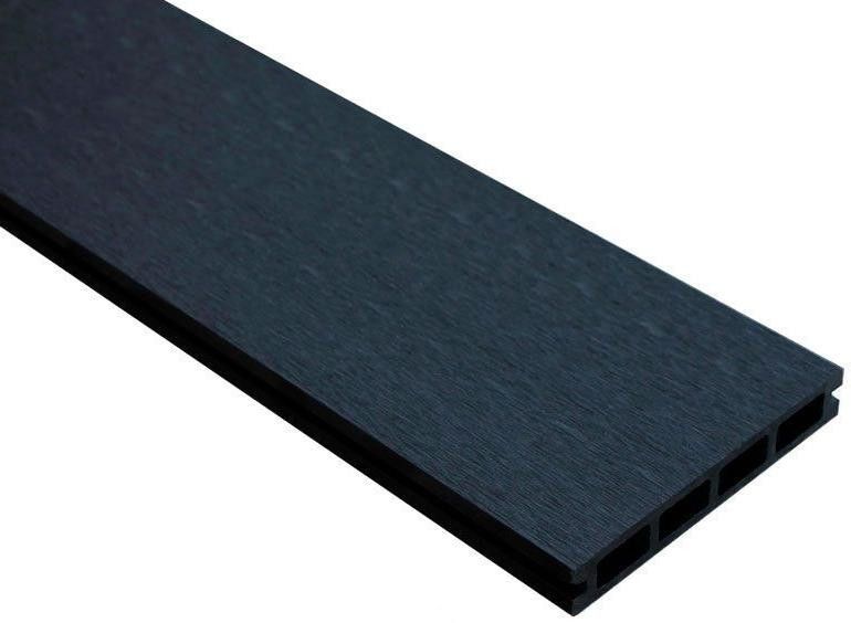 Террасная доска ДПК Outdoor Вельвет шлифованная черного цвета купить в Владивостоке