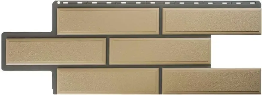 Фасадная панель Альта-Профиль Венецианский камень Слоновая кость купить в Владивостоке