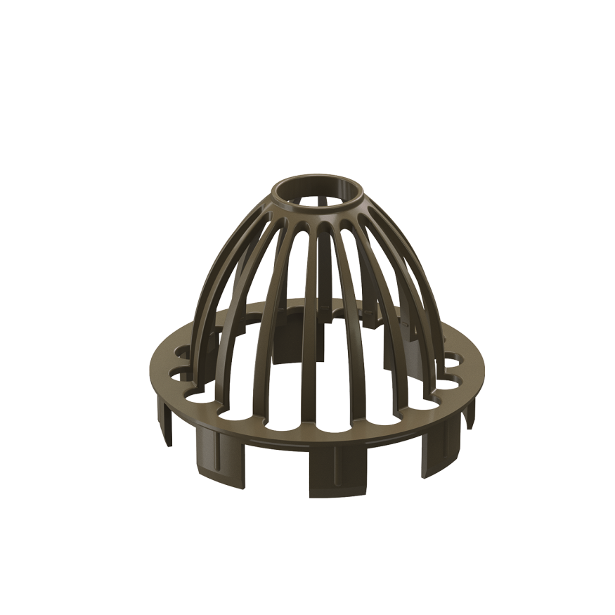 Сетка для защиты водостока Docke Premium, цвет Каштан купить в Владивостоке