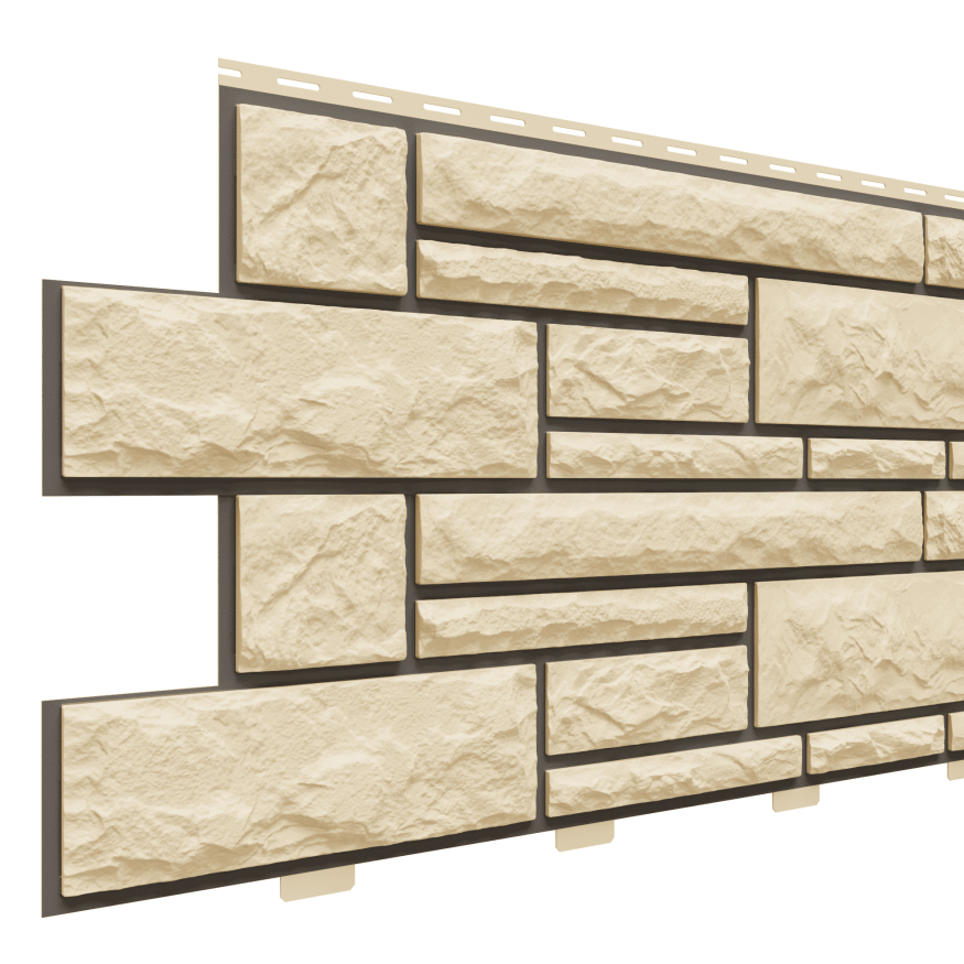 Фасадные панели Доломит, Брусчатка Доломит, Шампань 3000 мм купить в Владивостоке