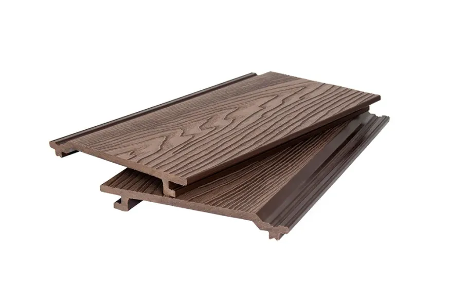 Фасадная доска из ДПК 3D WOOD Светло-коричневый купить в Владивостоке