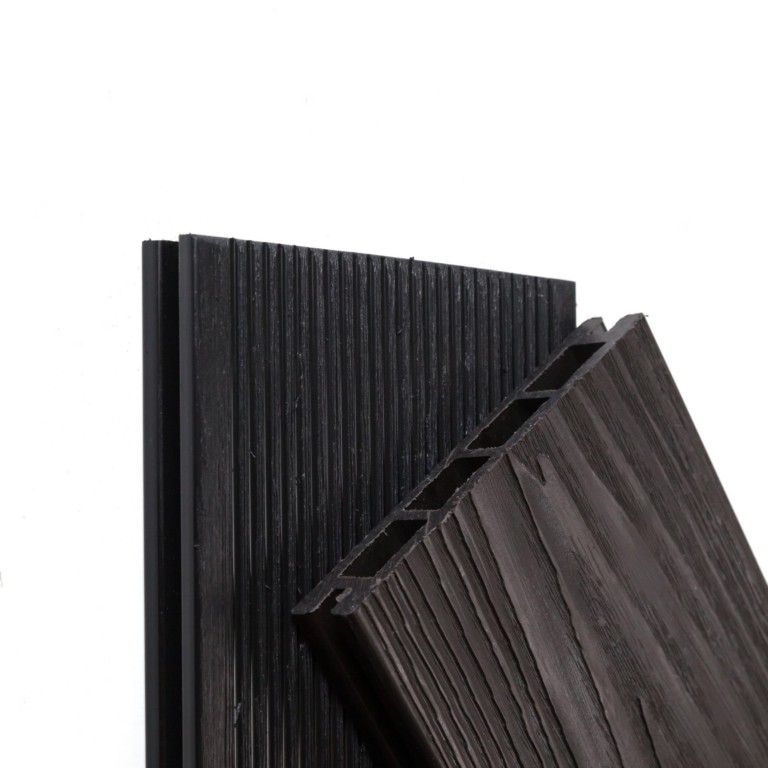 Террасная доска Экодекинг Титан 3D, Антрацит купить в Владивостоке