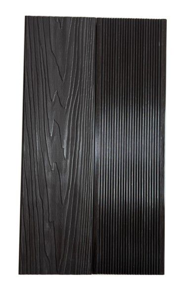 Террасная доска Экодекинг Титан 3D, Антрацит купить в Владивостоке