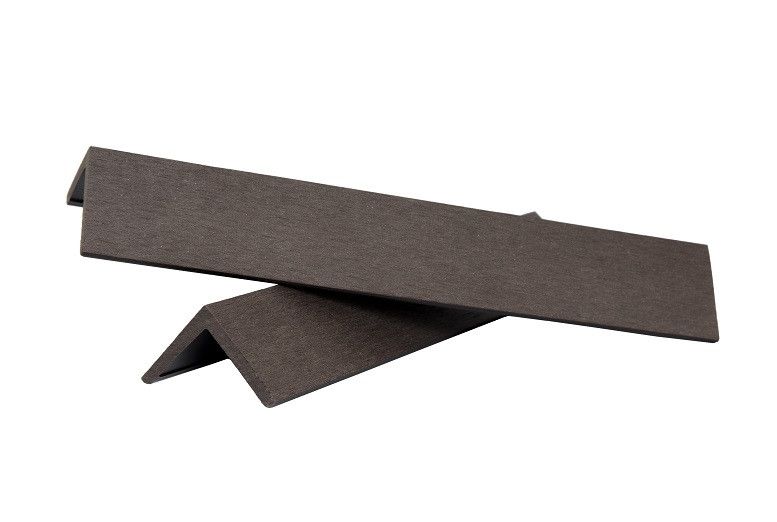 Уголок ДПК финишный шлифованный SINGARAJA тёмно-коричневого цвета. купить в Владивостоке