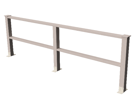 Декоративное ограждение из ДПК GRINDERDECO Ковбойская изгородь, выбеленный дуб купить в Владивостоке