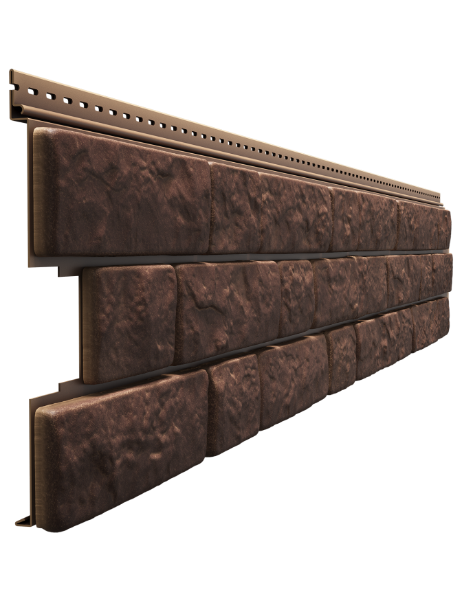 Виниловый сайдинг Docke, Bergart, Кедровый орех купить в Владивостоке