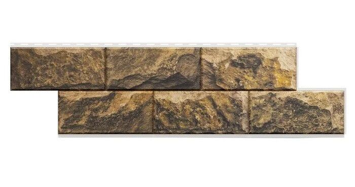 Фасадная термопанель Доломит Дагестанский камень, Тигровый глаз купить в Владивостоке