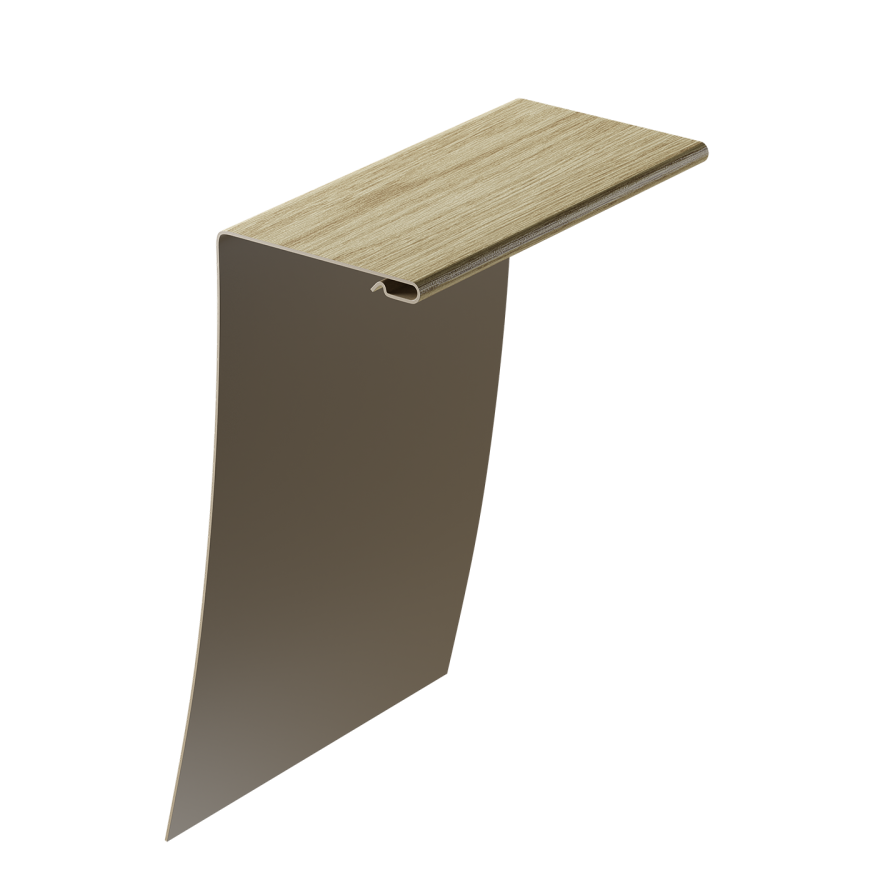 Универсальный профиль для окон 89/254 мм Docke, Кедр купить в Владивостоке