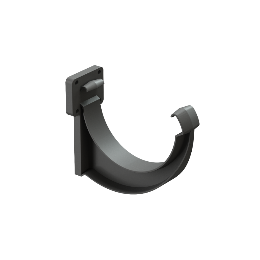 Кронштейн для желоба Docke Lux, Графит купить в Владивостоке