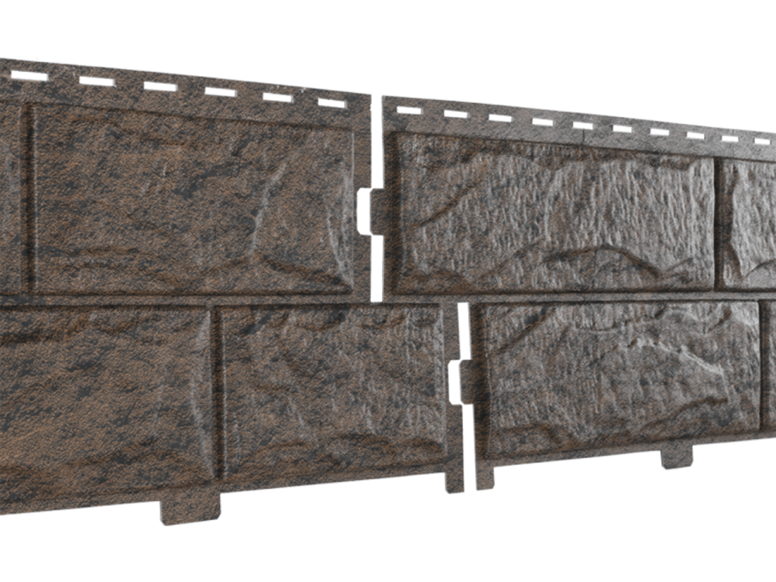 Фасадные панели Ю-Пласт Стоун Хаус Камень, Жженый купить в Владивостоке