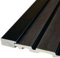 Завершальная рейка для 3D панели черного цвета купить в Владивостоке