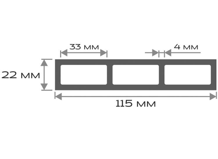 Доска 3D ДПК для улицы STORM BLACK черного цвета купить в Владивостоке