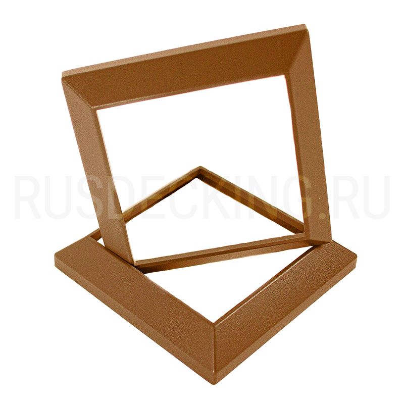 Рамка столба ограждения RusDecking Unodeck Орех купить в Владивостоке