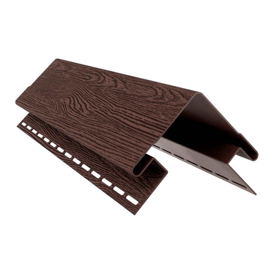 Угол наружный Технониколь Фактур, Орех купить в Владивостоке