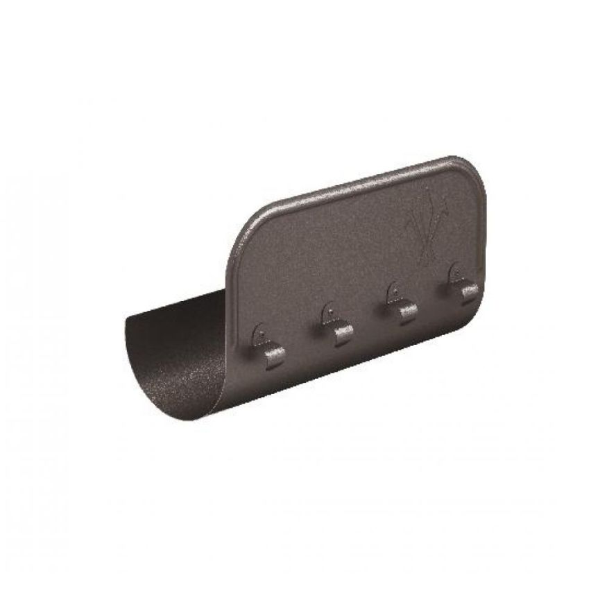 Ограничитель перелива прямой Aquasystem RR 32, тёмно-коричневый матовый 125/90 купить в Владивостоке