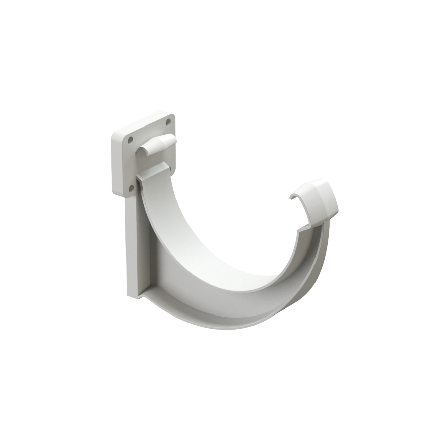 Кронштейн для желоба Docke Lux, Пломбир купить в Владивостоке