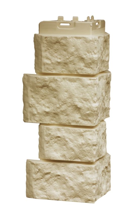 Угол наружный Grand Line, Дикий камень Classic, Бежевый купить в Владивостоке