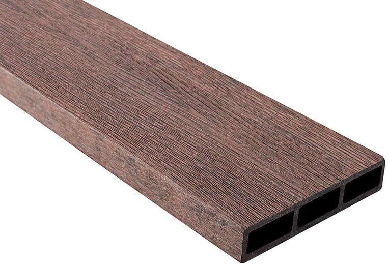 Доска 3D ДПК Outdoor STORM BROWN коричневая миксированная купить в Владивостоке