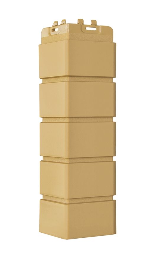 Угол наружный Grand Line, Клинкерный кирпич Classic, Песочный купить в Владивостоке