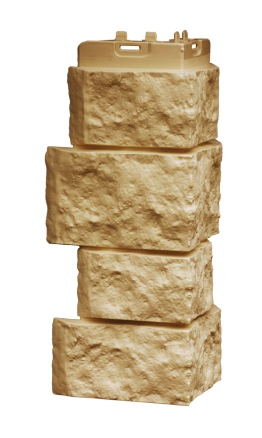 Угол наружный Grand Line, Дикий камень Classic, Песочный купить в Владивостоке