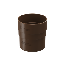 Соединительная муфта для водостока Docke Standard, цвет светло-коричневый