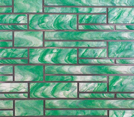 Фасадные панели Доломит, коллекция Доломит эксклюзивный, Малахит купить в Владивостоке