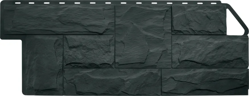 Фасадная панель Альта-Профиль Гранит ЭКО Графит купить в Владивостоке