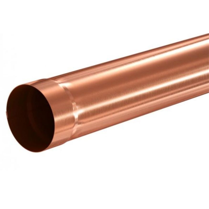 Водосточная труба Aquasystem 3.00м из меди 125/90 купить в Владивостоке