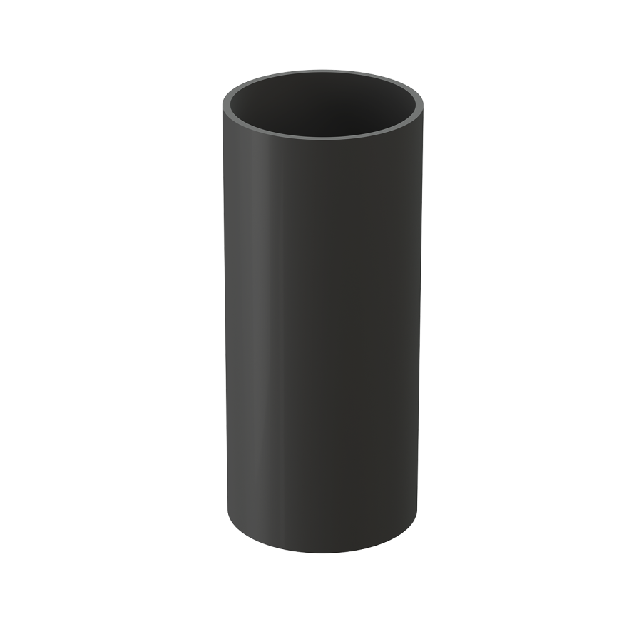 Водосточная труба 3 м, Docke Premium, цвет графит купить в Владивостоке