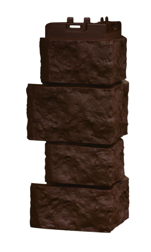 Угол наружный Grand Line, Дикий камень Classic, Шоколадный купить в Владивостоке