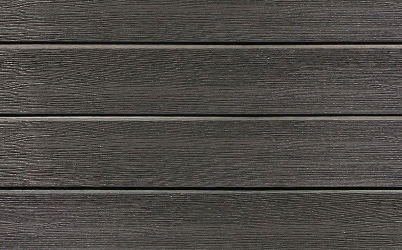 Доска Ромбус 3D ДПК Outdoor STORM BLACK черного цвета купить в Владивостоке